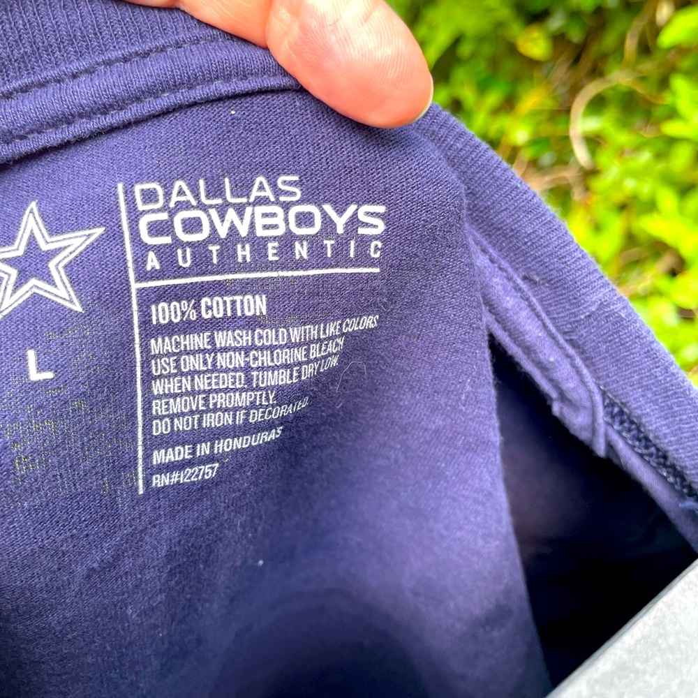 Dallas Cowboys, blue, Elliott, T-shirt, Size L - Picture 3 of 3